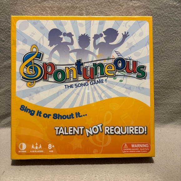 Spontaneous The Song Game Where Lyrics Come to Life! 8+ New - Picture 1 of 2
